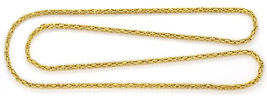 Foto 1 - Massive Königskette Goldkette 80cm Endlos, Gelbgold 14K, K2643